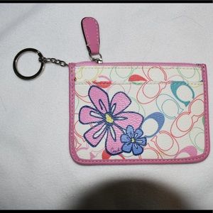 Coach Keychain Card Holder
